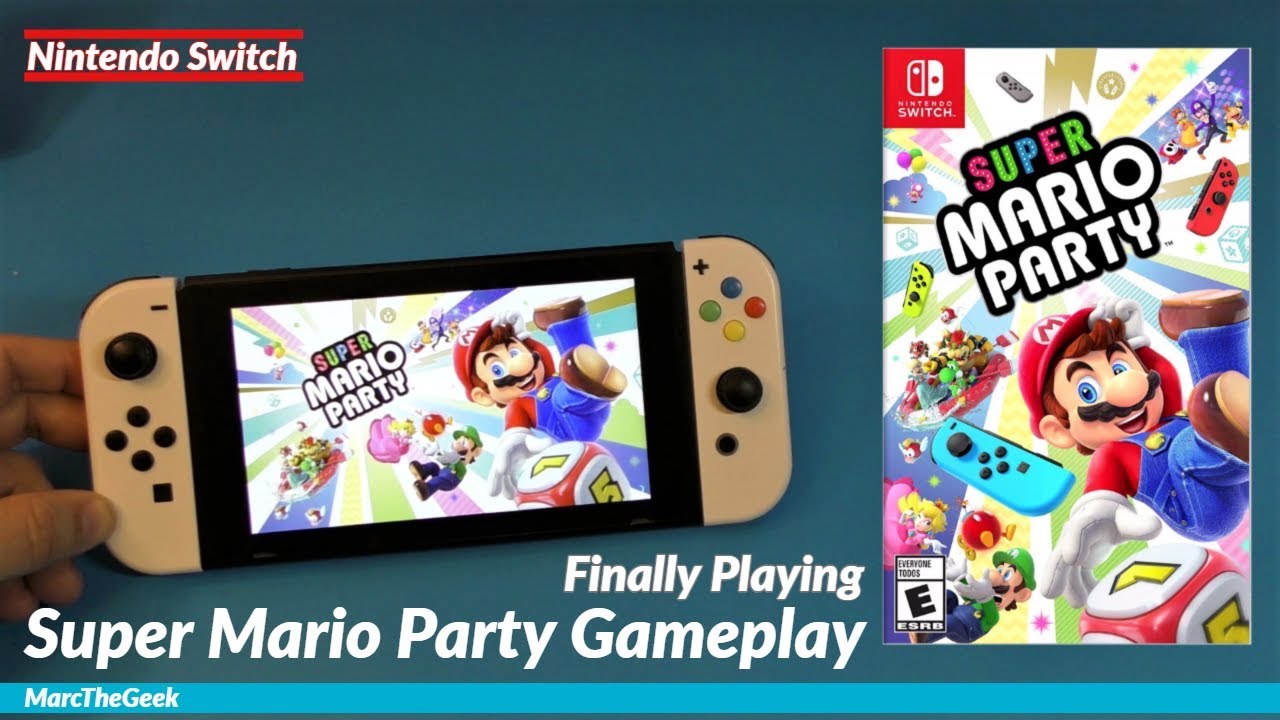 Super Mario Party Gameplay, Finally Playing! YouTube