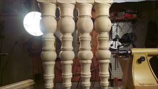 Wood Turning-Custom Table Legs