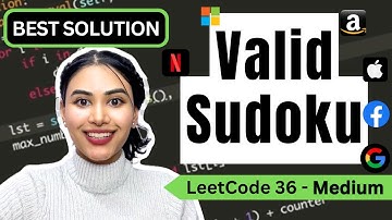 Valid Sudoku #leetcode #topinterview150