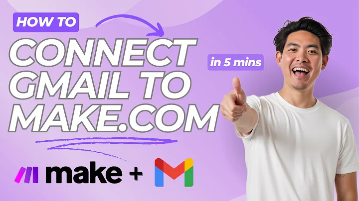 How to Connect Personal Gmail Account to Make.com (5 min Tutorial)