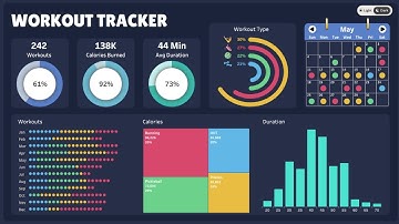Tableau Fitness Dashboard Tutorial | Track Your Workouts in Style (Light + Dark Mode!)