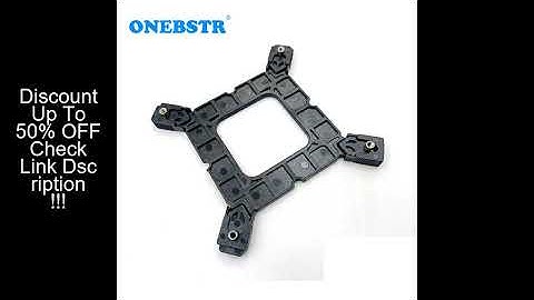 New Multi-Platform LGA115X(1200) LGA1700 CPU Backplane Desktop Computer Common Backplate Cooler Brac