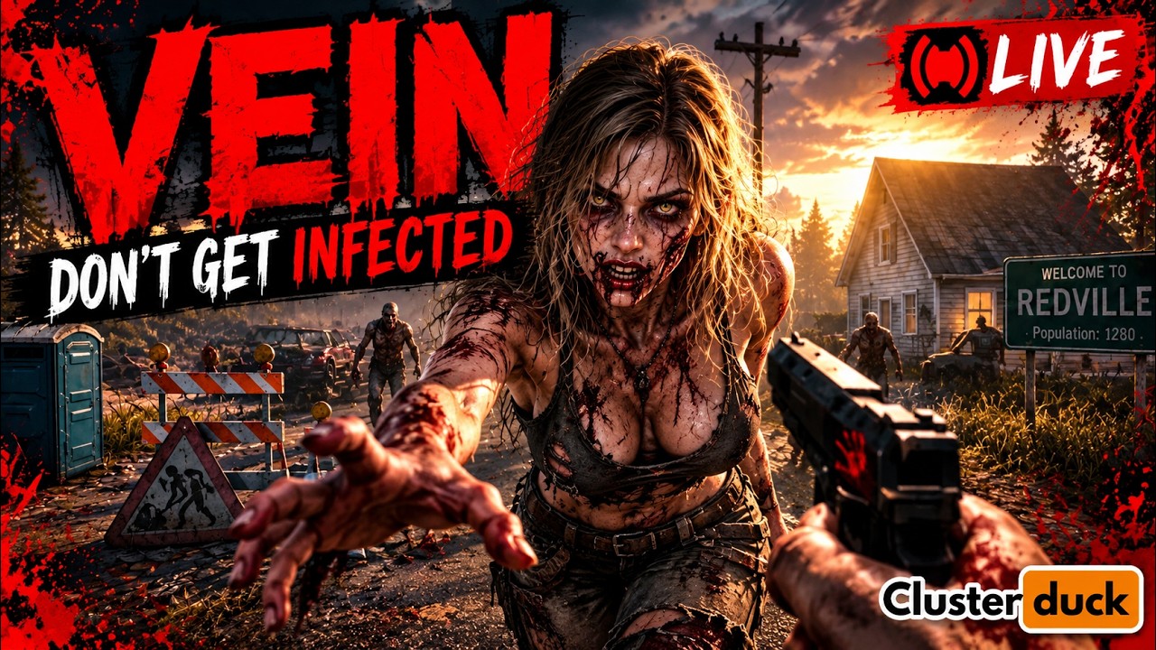 VEIN 0.025 Is HERE! 😱 Can We Survive the New Zombie Apocalypse? | LIVE