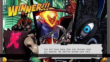 ULTIMATE MARVEL VS. CAPCOM 3 Ghost Rider,Shuma-Gorath,Akuma Gameplay Request