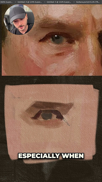 Painting Eyes Without Lines: A Game-Changer!