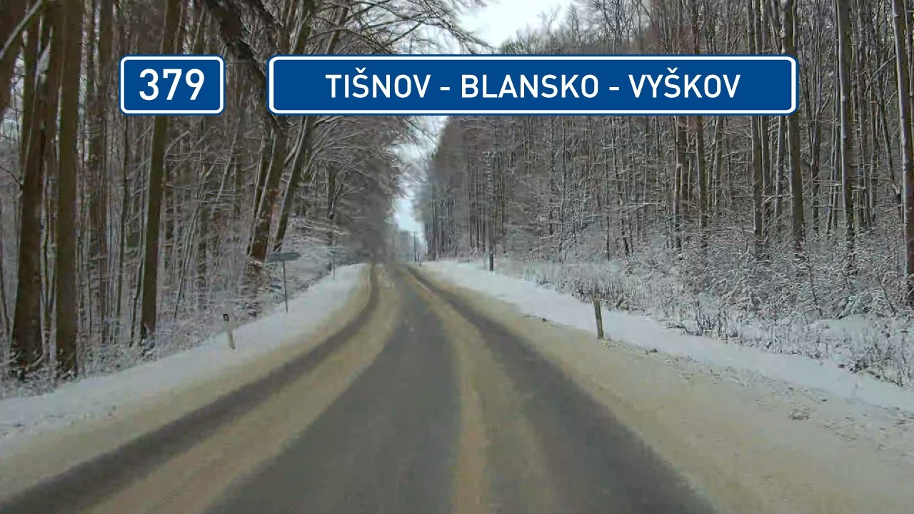 Silnice II/379: Tišnov - Vyškov (2026 - 4x)