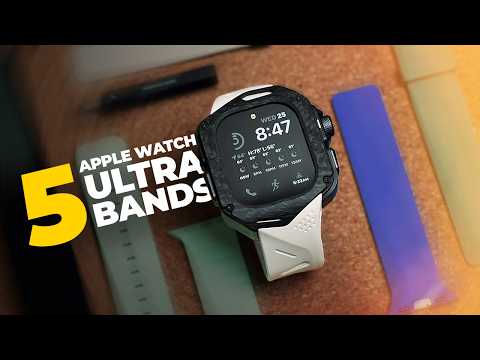 5 Apple Watch Ultra Bands in 5 Minutes Which One's Worth It
