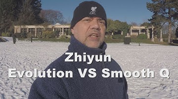 Zhiyun Z1 Evolution VS Smooth Q gimbal stabiliser test with a GoPro Hero 4 Black