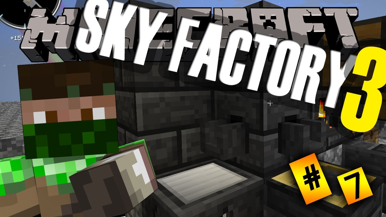 FINALLY A TINKERS SMELTERY | FTB Sky Factory 3 #007 - YouTube