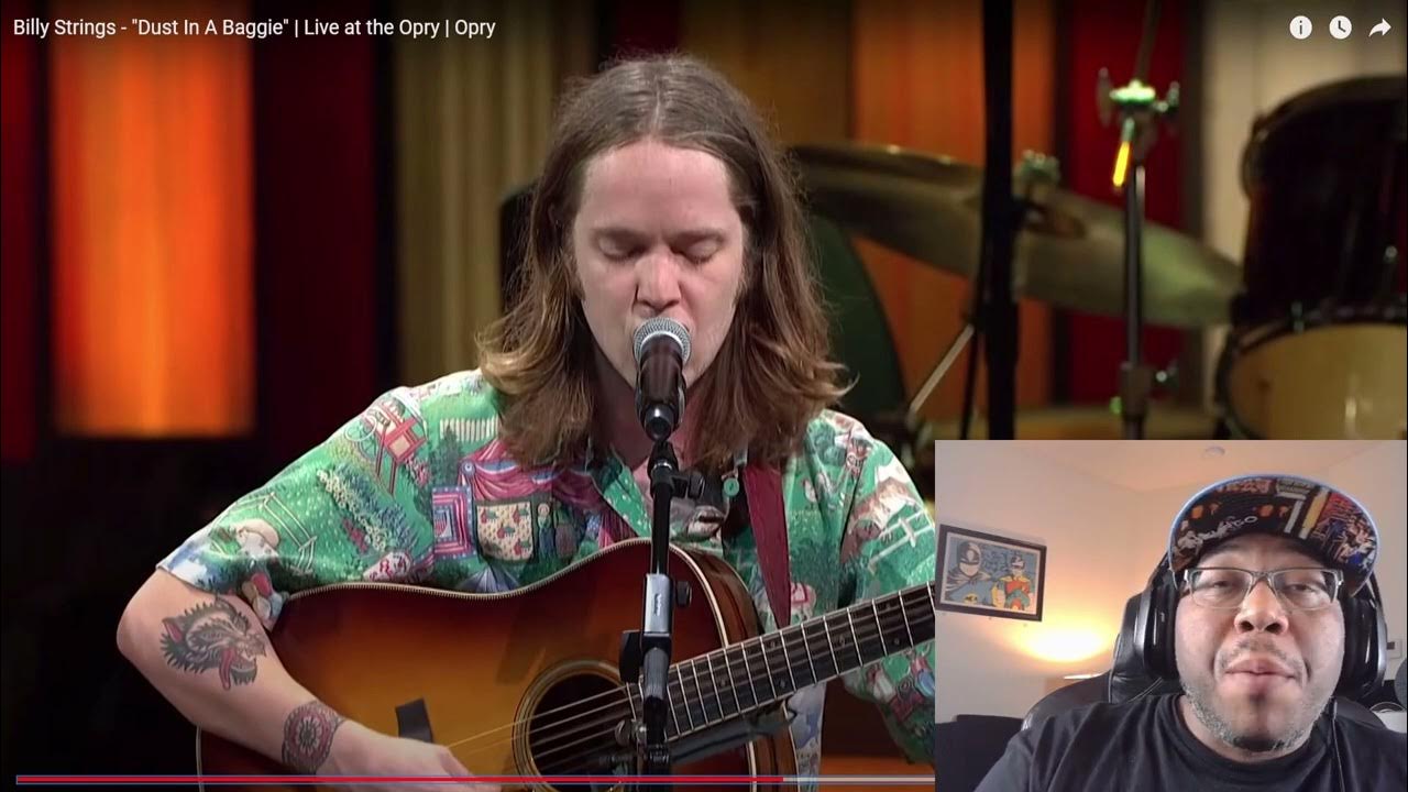 (First time hearing) Billy Strings "Dust In A Baggie" Live at the