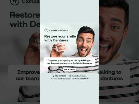 Get your perfect smile with dentures at Clondalkin Dental Comfort, care, and confidence await