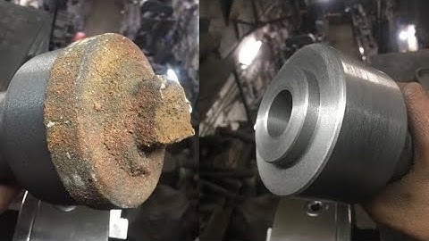 How to make had stock GEAR part off lathe machine Techical machine #machinelearning #technology