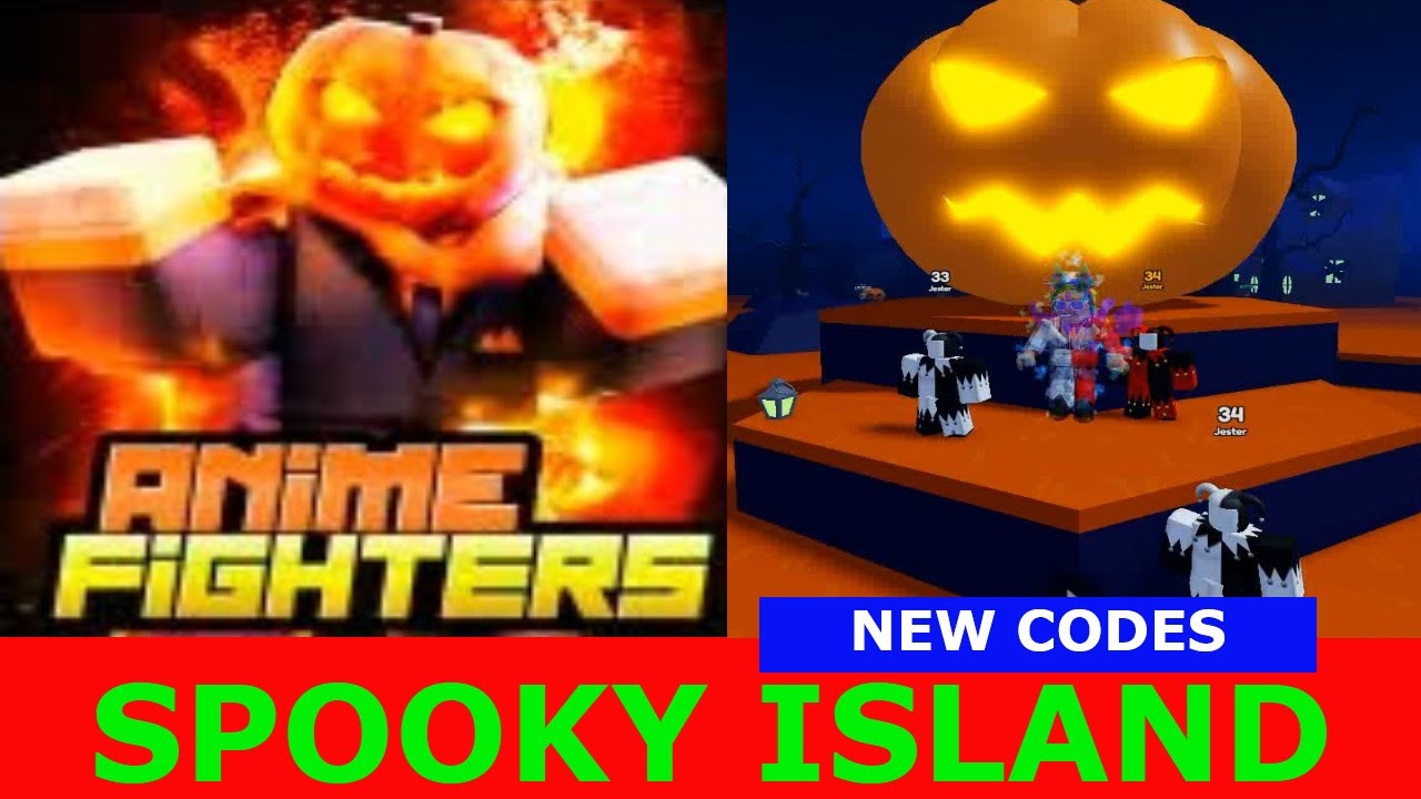 🎃 UPDATE 12 ANIME FIGHTERS CODE ROBLOX ACTUALIZACION *HALLOWEEN EVENT*  CODIGO (SPOOKY ISLAND) 