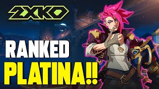 PEGANDO PLATINA 2XKO - RANKED RUMO AO TOP 1