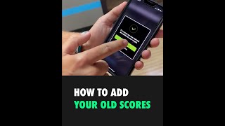 How to add your old scores to Lanetalk screenshot 2