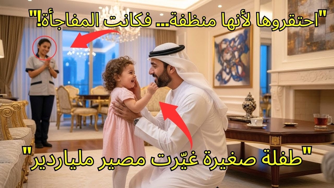 الأرمل الملياردير احتقروا اختياره… حتى فعلت ابنة المنظفة ما صدم الجميع | قصة مؤثرة