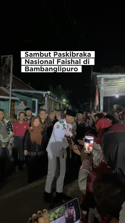 Warga Sambut Faishal, Paskibraka Nasional di Ireng Ireng Bambanglipuro Bantul