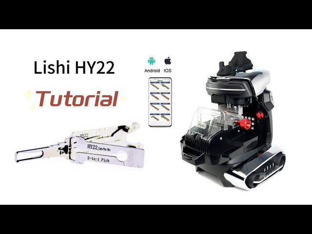 Tutorial of Lishi HY22 pick and decode for Hyundai door lock - YouTube