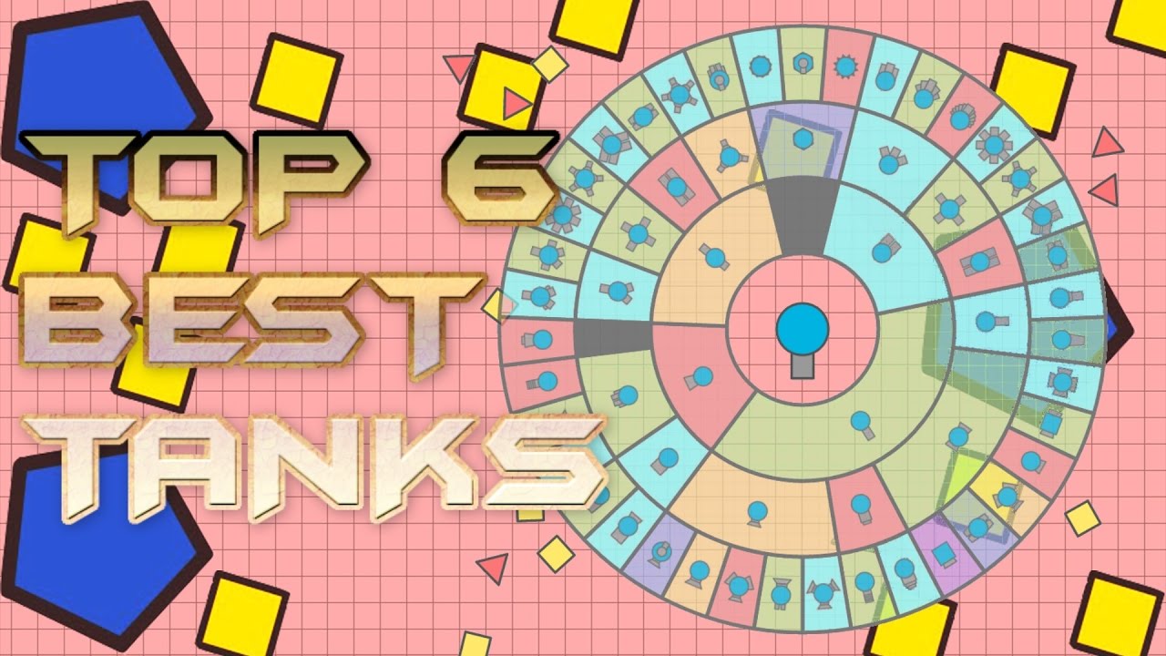 THE MOST OVERPOWERED TANK - STRONGEST & BEST TANK CLASS IN THE DIEP.IO GAME  (DIEPIO / DIEP.IO #5) 