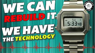 Perfecting The Casio A168! Checking Out The SKXMOD A168W / F-105W Mod KITS