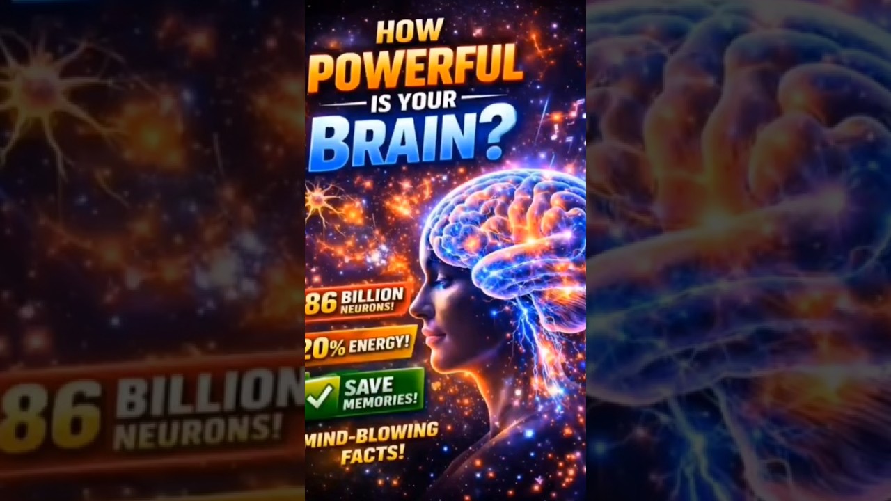 Your brain🧠 is more powerful than you think. Watch till end for a surprise fact!😀