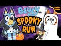 Bluey halloween run  brain break  halloween game  go noodle  bluey and bingo chase