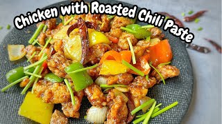 Chicken with Roasted Chili Paste (Gai Pad Nam Prik Pao) | Thai Girl in the Kitchen