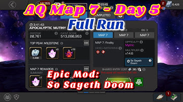 AQ Map 7 Variant 1 Day 5  (Season 8) #mcoc