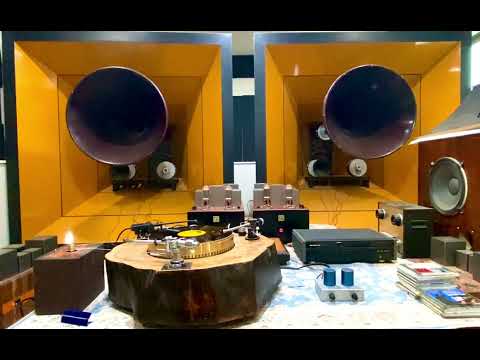 The King and Queen Mk1 tube amplifier with record player