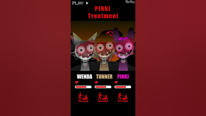 HP Bar Wenda Tunner Pinki in Different TREATMENT Mods!  #sprunki  #incredibox
