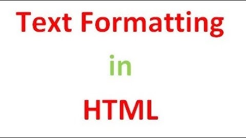 HSC ICT HTML C-4.4 : Text Formatting| টেক্সট ফরমেটিং| tags