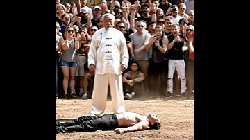 Shaolin master vs bodybuilder – You won’t believe who wins! #kungfu #fight #boxing #ai