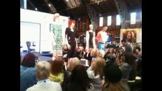 The models show off their finished looks thanks to KH Hair's Art Team at ProHair Live - March 2013 screenshot 2