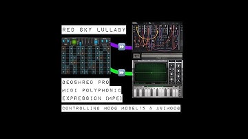 GeoShred MPE Tutorial -  Moog Model15 and Animoog