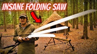 AMAZING SURVIVAL SAW - World's Largest Folding Saw