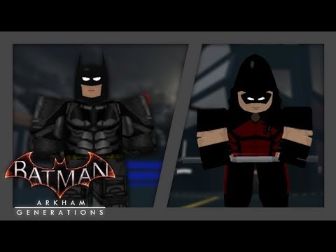 Roblox Batman Arkham Generations Alpha Menu Youtube - batman arkham knight arkham knight roblox