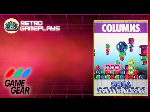 Jeu Columns Pour Sega Game Gear - Version PAL, Très Bon état, Livraison Gratuite