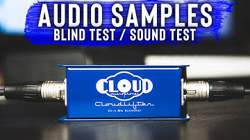 Cloudlifter CL-1 Audio Samples w/ SM7B! (Blind Sound Test)
