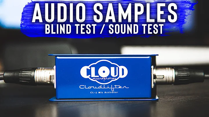 Cloudlifter CL-1 Audio Samples w/ SM7B! (Blind Sound Test)