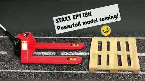 STAXX Wholesale Semi Electric Lithium Pallet Truck 18H