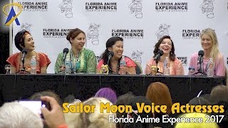 Full Panel - Voices of the Sailor Scouts from Sailor Moon at Florida Anime Experience 2017 Full Panel - Voices of the Sailor Scouts from Sailor Moon at Florida Anime Experience 2017