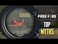 Top Mythbusters in FREEFIRE Battleground | FREEFIRE Myths #134