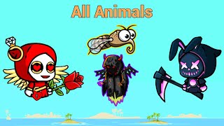 Valentines Reaper And Easter Reaper And All Animals Evolution (EvoWorld.io)