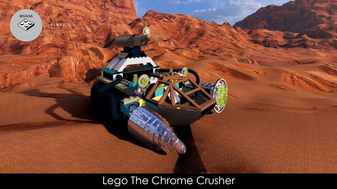 Lego System The Chrome Crusher 4970 done in Studio 2.0 | Speed Build