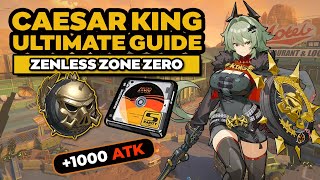 Caesar King ULTIMATE GUIDE - Builds, Teams, Drive Discs, & Combat Examples [Zenless Zone Zero]