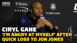 Ciryl Gane: 'I'm Angry At Myself' After Quick Loss To Jon Jones | UFC 285 | MMA Fighting