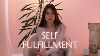 the formula to actual self fulfillment