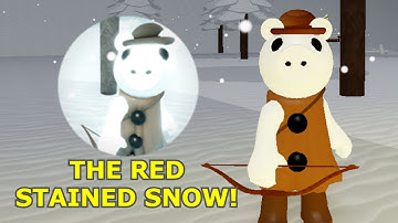 How to get "THE RED STAINED SNOW" BADGE + MORPH/SKIN in ALTERNATE PIGGY ROLEPLAY! - Roblox