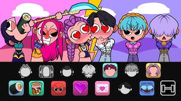 KPOP Sprunki Mod - HUNTR/X VS SAJA BOYS / KPOP DEMON HUNTERS version