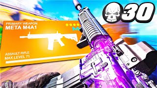 new NO RECOIL M4A1 in Warzone 😳(BEST M4A1 CLASS)
